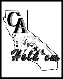 CA HOLD'EM logo