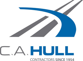 C.A. HULL CONTRACTORS SINCE 1954 logo