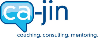 CA-JIN COACHING. CONSULTING. MENTORING. logo