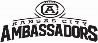 CA KANSAS CITY AMBASSADORS logo