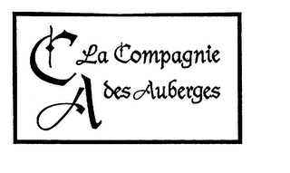 CA LA COMPAGNIE DES AUBERGES logo