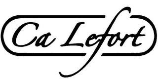 CA LEFORT logo