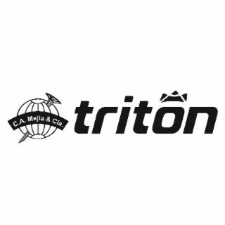 C.A. MEJIA & CIA TRITON logo