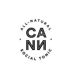 CA NN · ALL-NATURAL · SOCIAL TONIC logo