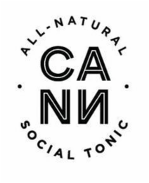 CA NN · ALL-NATURAL · SOCIAL TONIC