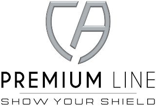 CA PREMIUM LINE SHOW YOUR SHIELD logo