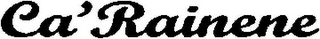 CA' RAINENE logo