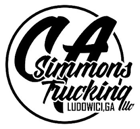 CA SIMMONS TRUCKING LUDDWICI, GA LLC logo