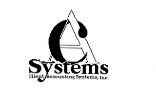 CA SYSTEMS CLIENT ACCOUNTING SYSTEMS, INC. logo