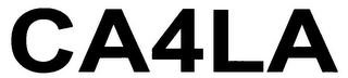 CA4LA logo