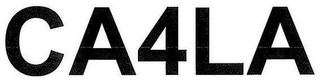CA4LA logo
