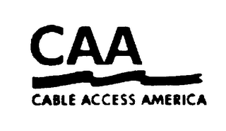 CAA CABLE ACCESS AMERICA logo