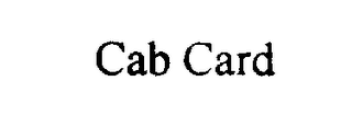 CAB CARD logo