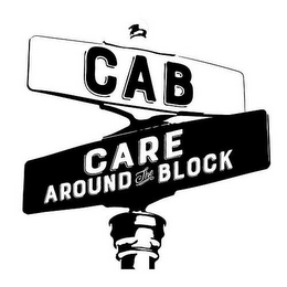 CAB CARE AROUND THE BLOCK logo