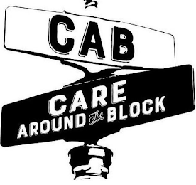 CAB CARE AROUND THE BLOCK logo