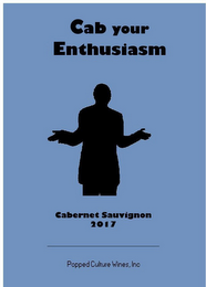 CAB YOUR ENTHUSIASM CABERNET SAUVIGNON 2017 POPPED CULTURE WINES, INC logo