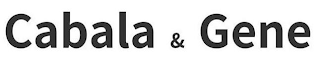 CABALA & GENE logo