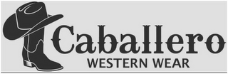 CABALLERO WESTERN WEAR logo