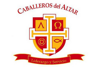 CABALLEROS DEL ALTAR LIDERAZGO Y SERVICIO logo