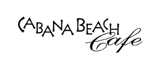 CABANA BEACH CAFE logo