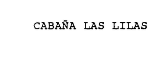 CABANA LAS LILAS logo