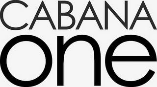 CABANA ONE logo