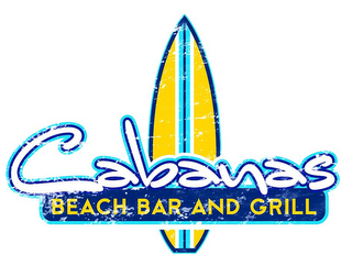 CABANAS BEACH BAR AND GRILL logo