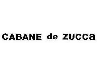 CABANE DE ZUCCA logo