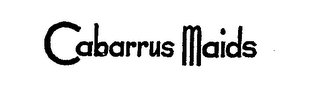 CABARRUS MAIDS logo