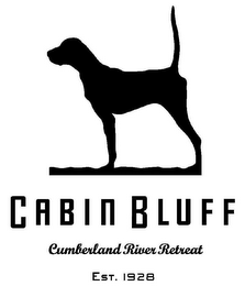 CABIN BLUFF CUMBERLAND RIVER RETREAT EST.1928 logo