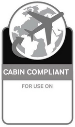 CABIN COMPLIANT FOR USE ON logo