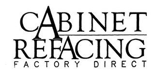 CABINET REFACING FACTORY DIRECT logo