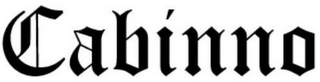 CABINNO logo