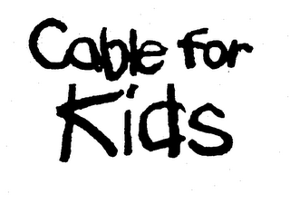CABLE FOR KIDS logo