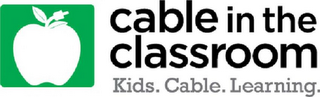 CABLE IN THE CLASSROOM KIDS. CABLE. LEARNING. logo