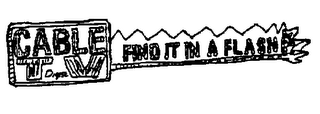 CABLE TV DIGEST FIND IT IN A FLASH logo