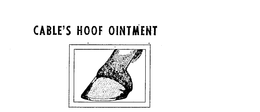 CABLE'S HOOF OINTMENT logo