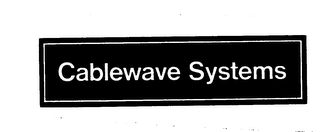 CABLEWAVE SYSTEMS logo