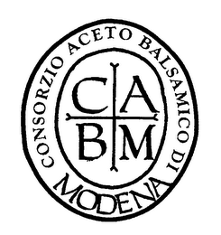 CABM CONSORZIO ACETO BALSAMICO DI MODENA logo