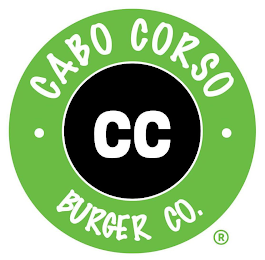 CABO CORSO BURGER CO. CC logo