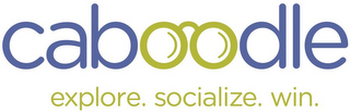 CABOODLE EXPLORE. SOCIALIZE. WIN. logo
