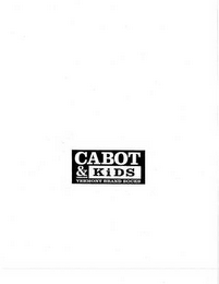 CABOT & KIDS VERMONT BRAND SOCKS logo
