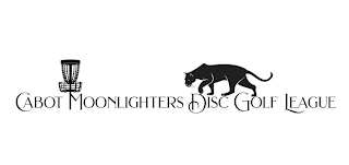 CABOT MOONLIGHTERS DISC GOLF LEAGUE logo