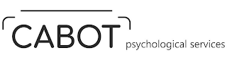 CABOT PSYCHOLOGICAL SERVICES logo