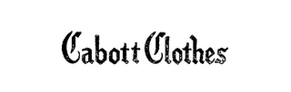 CABOTT CLOTHES logo