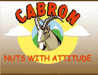CABRON NUTS WITH ATTITUDE logo