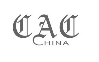 CAC CHINA logo