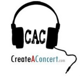 CAC CREATE A CONCERT.COM logo