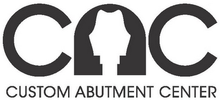 CAC CUSTOM ABUTMENT CENTER logo