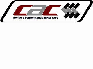 CAC RACING & PERFORMANCE BRAKE PADS S logo